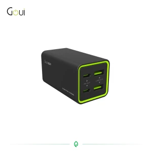 Goui Tank Chargeur de Bureau Super Rapide 4 Ports 65W